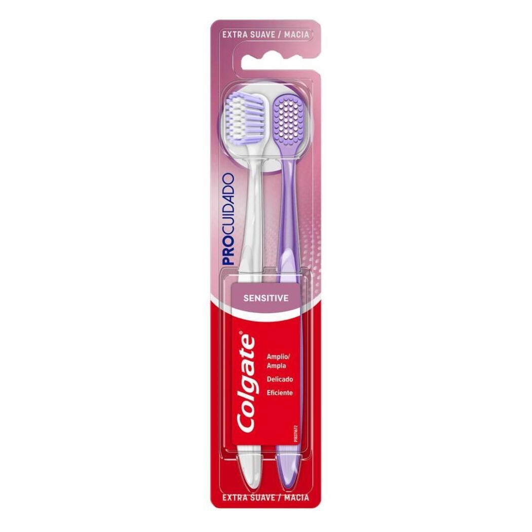 Cepillo de Dientes Colgate Pro Cuidado Extra Suave 2 un, , large image number 1