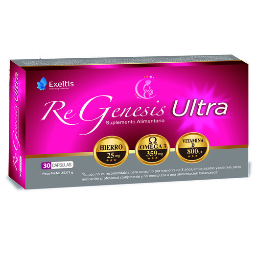 Regenesis Ultra 30 Capsulas Blandas, , large image number 0
