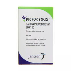 Prezcobix 800 mg/150 mg x 30 comprimidos recubiertos