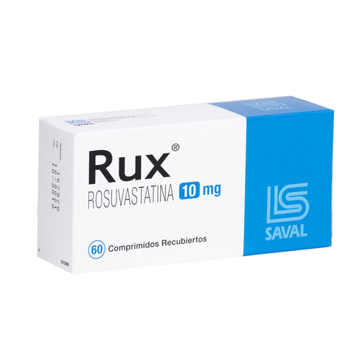 Rux 10 mg x 60 Comprimidos Recubiertos, , large image number 0