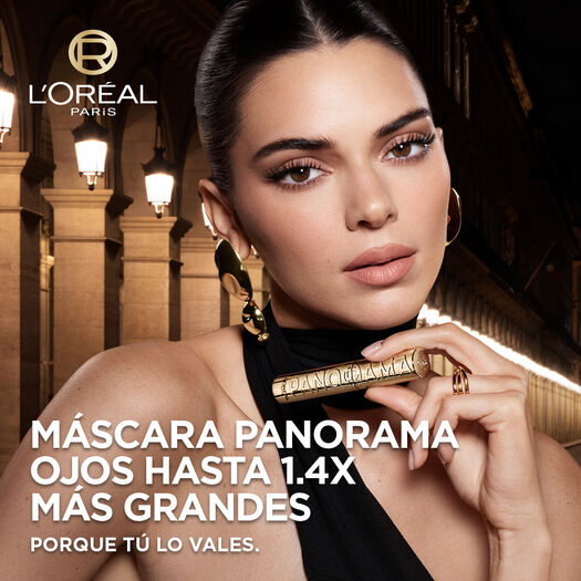 Máscara de Pestañas Loreal Paris Panorama Black Waterproof, , large image number 4