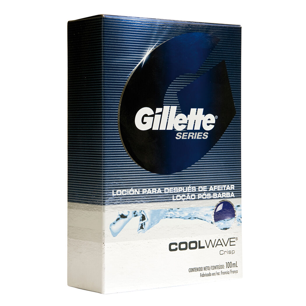 After Shave Gillette Cool Wave 100 mL, , large image number 0