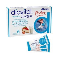 Diavital Lactasa Pocket 6 comprimidos