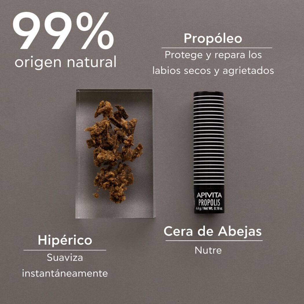 Bálsamo Labial con Propóleo 4,4g Apivita, , large image number 2