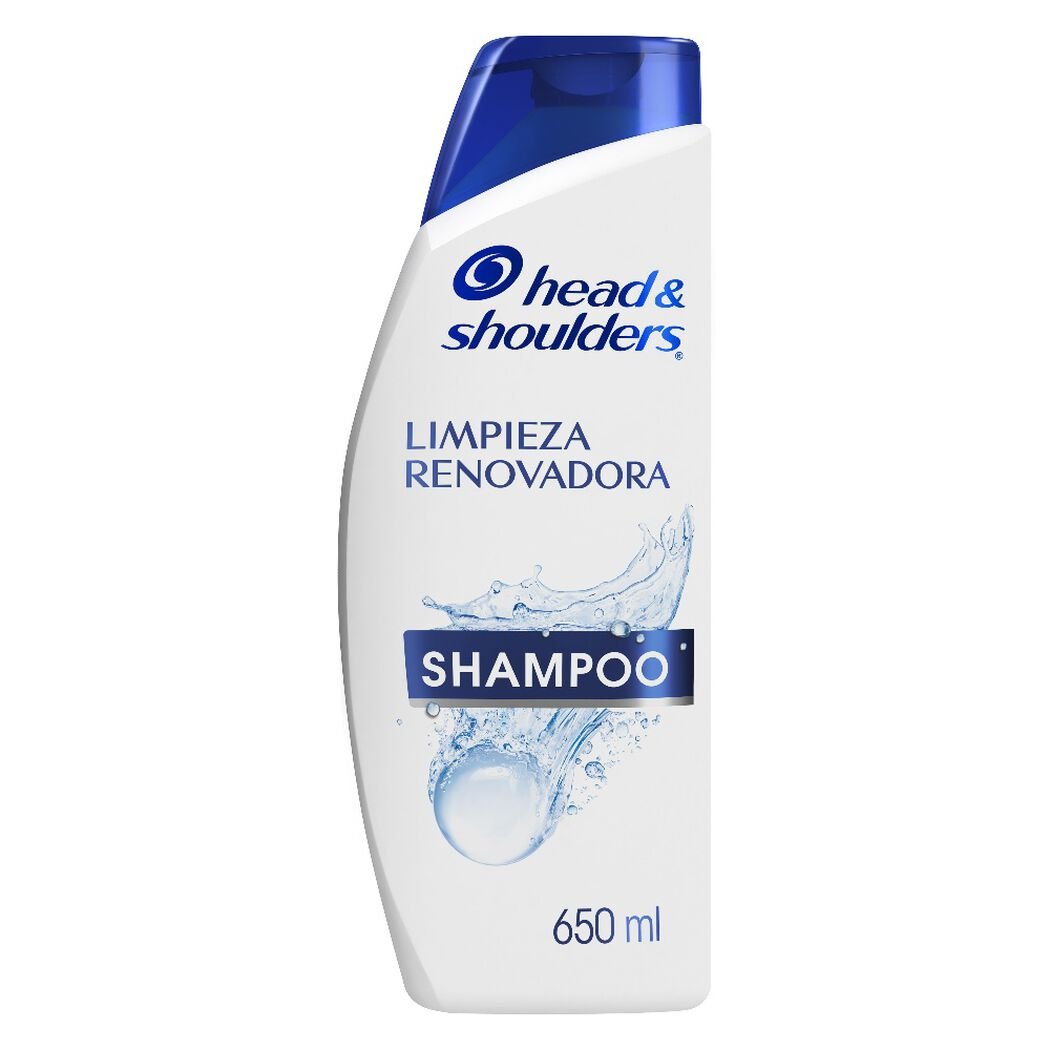 Shampoo Head & Shoulders Limpieza Renovadora 650 ml, , large image number 0