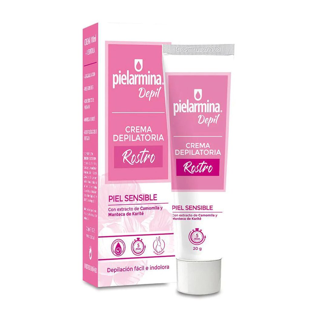 Crema Depilatoria Depil Rostro Piel Sensible 20g, , large image number 0
