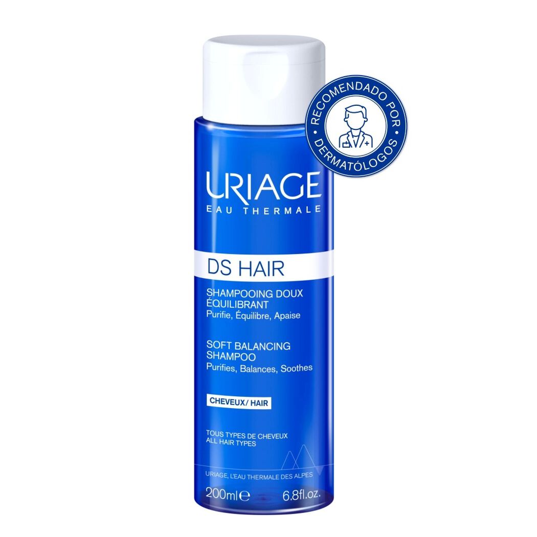 Shampoo Uriage Equilibrante DS Hair 200 mL, , large image number 0