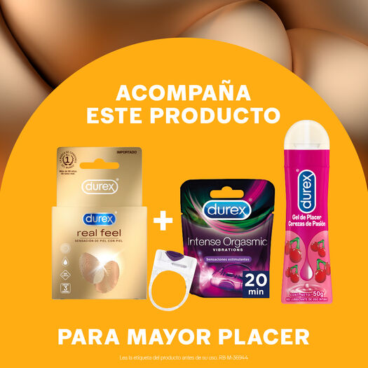 Durex Condones Real Feel 3 unidades, , large image number 3