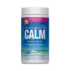 Natural Vitality Calm Magnesio sabor Frambuesa Lim&oacute;n 113g