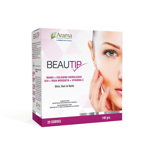 Beautip Maqui, Colageno Y Q10 X 20 Sachets, , large image number 0