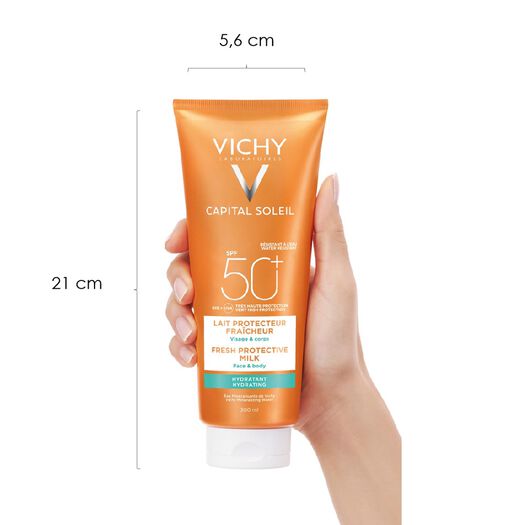 Protector Solar Capital Soleil Leche Hidratante Fps 50+ 300 Ml, , large image number 1
