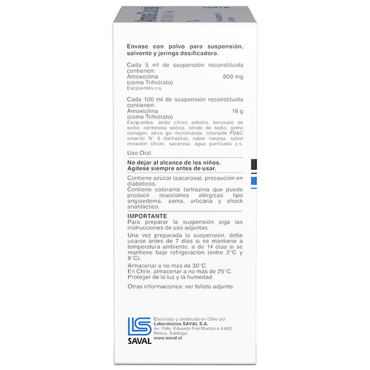 Amoval Duo 800 mg/5 mL x 70 mL Polvo Para Suspensión Oral, , large image number 1