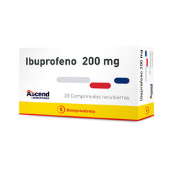 Ibuprofeno 200 mg x 20 Comprimidos Recubiertos