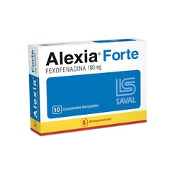 Alexia Forte 180 mg Caja 10 Comp. Recubiertos