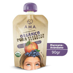 Ama Compota Organica Manzana-Arandano x 90 g