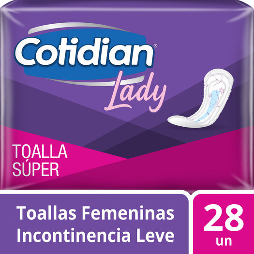 Toalla Super Cotidian Lady 28Un, , large image number 0