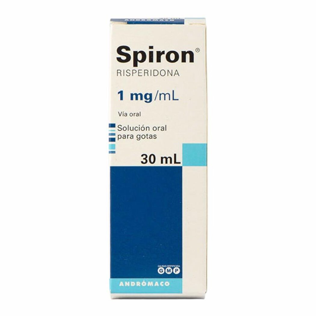 Spiron 1 mg/mL x 30 mL Solución Oral Para Gotas, , large image number 0