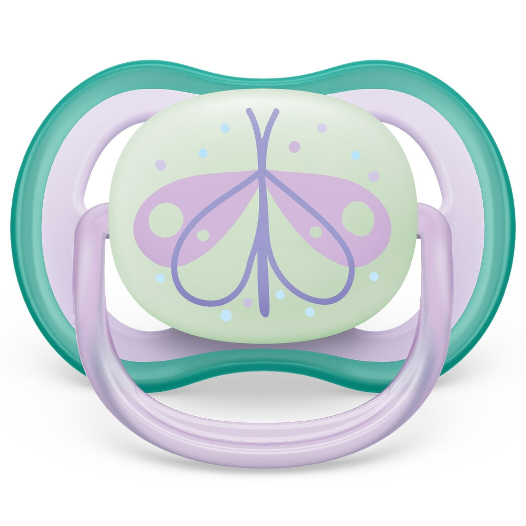 Chupete Avent Air Nocturno Ni&ntilde;a 0-6 Meses 2 un, , large image number 2