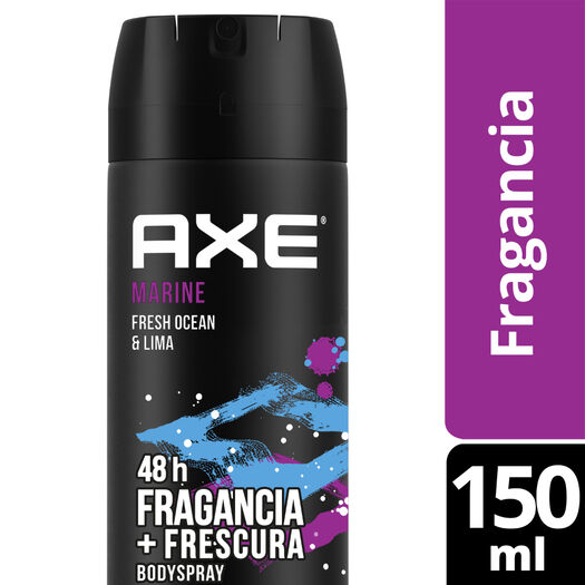 Desosdorante Axe Spray Marine Fresh Ocean y Lima150 mL, , large image number 0
