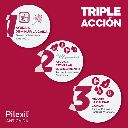 Pilexil Anticaida x 15 Ampollas, , large image number 3