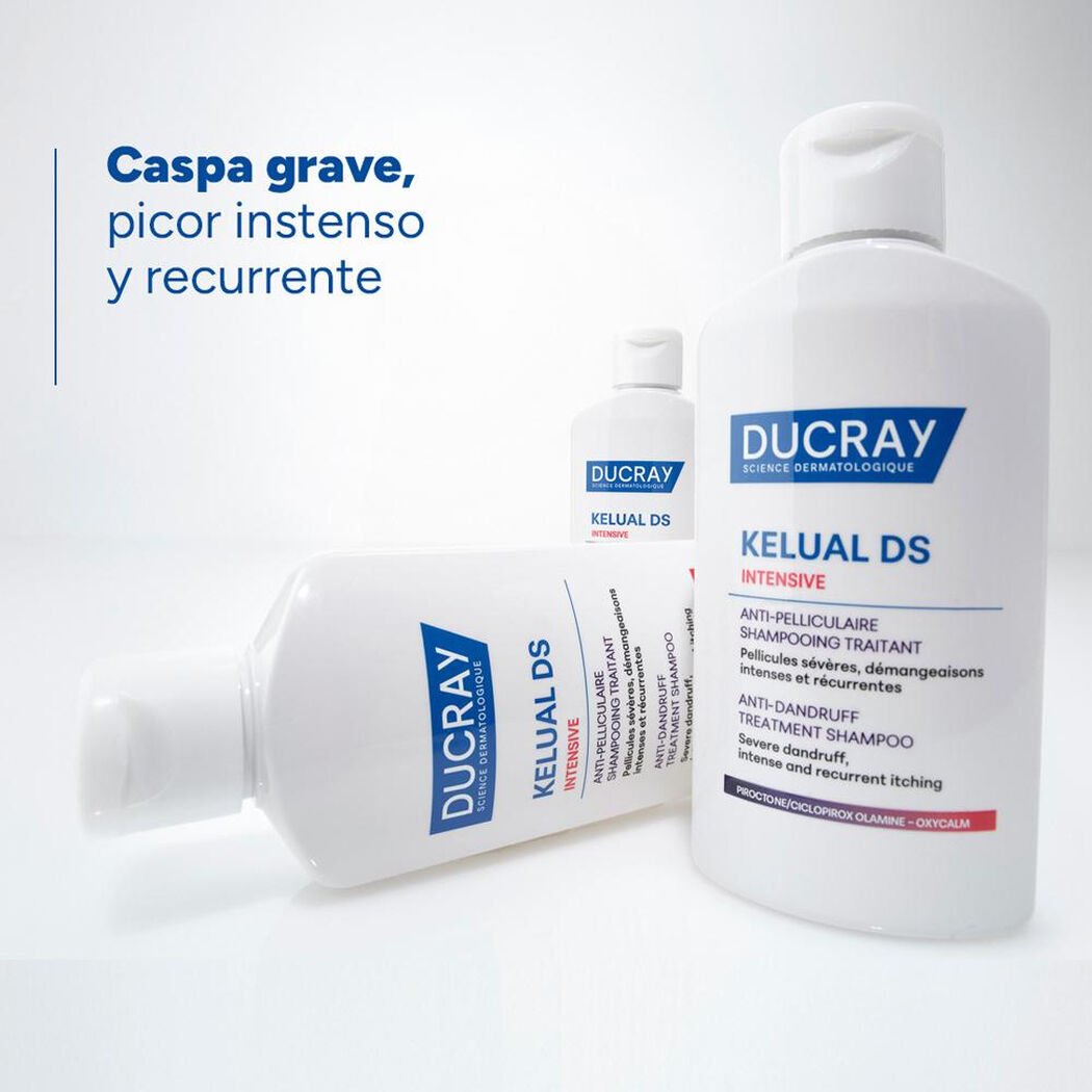 Shampoo Tratamiento Anticaspa Intensivo Ducray Kelual DS 100 ml, , large image number 1
