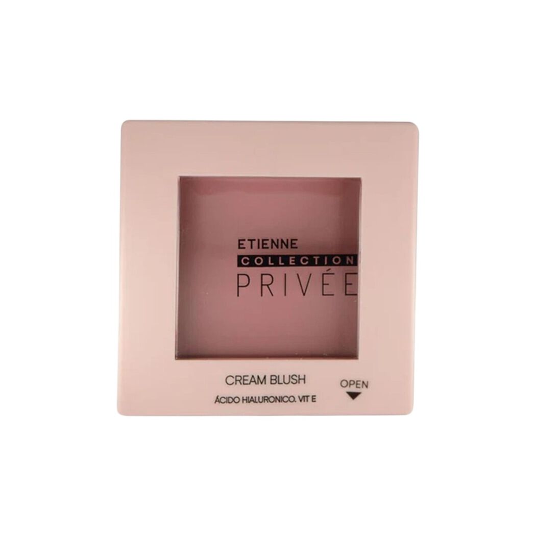 Rubor en crema Etienne Privee Cream Blush Coral con &Aacute;cido Hialur&oacute;nico y Vitamina E, , large image number 0