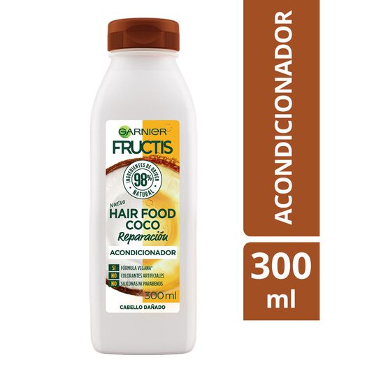 Fructis Acondicionador Hair Food Coco x 300 mL, , large image number 0