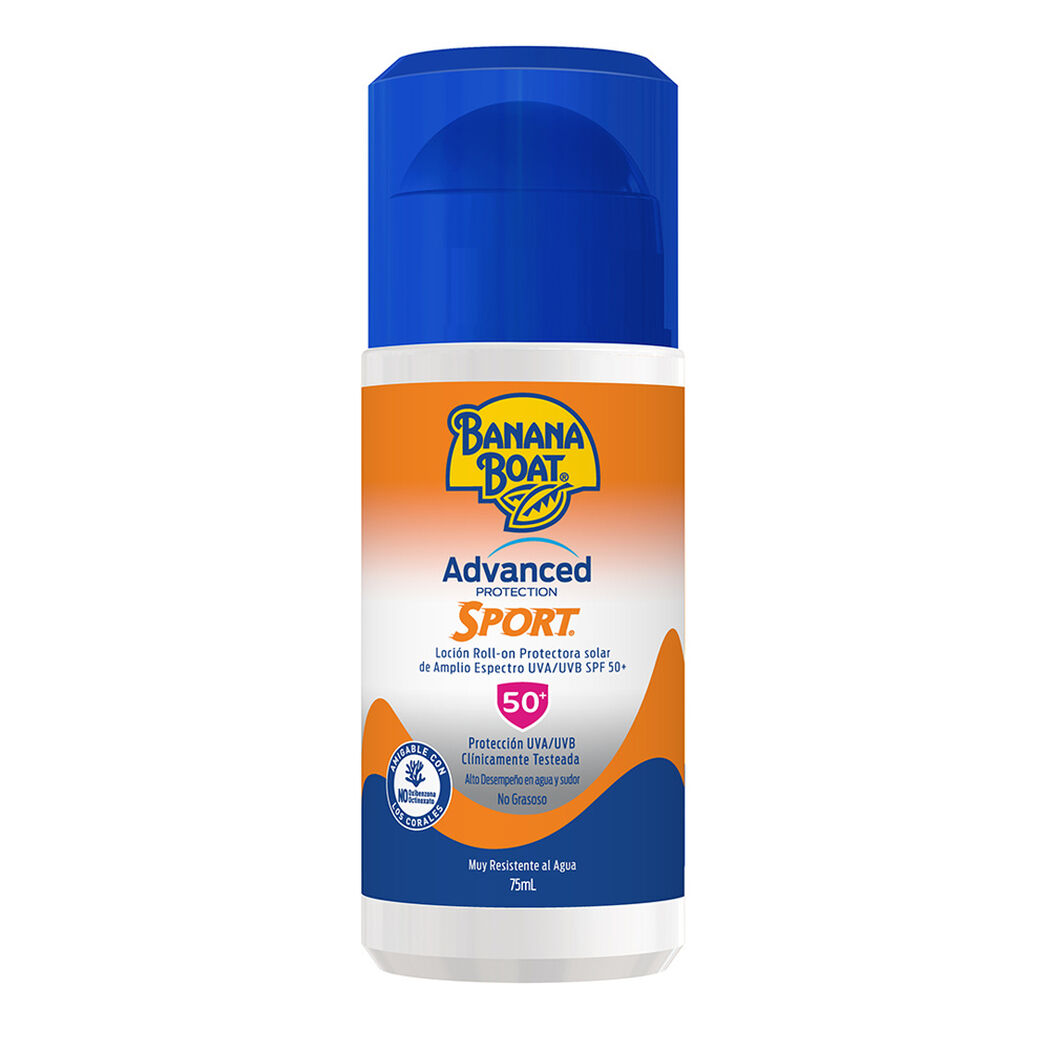 Protector Solar Banana Boat Advance Protection Sport Roll On 50+ 75 mL, , large image number 0