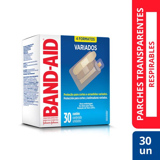 P. CURITAS BAND-AID VARIADOS 30UN, , large image number 0