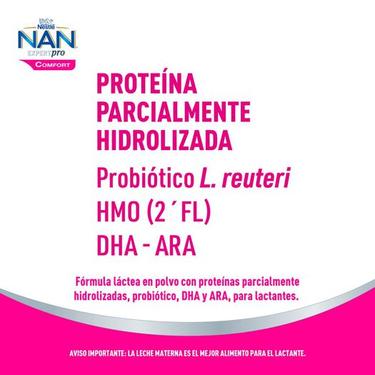 Fórmula Infantil Nan Expertpro Comfort Etapas 1 y 2 1400 g, , large image number 1