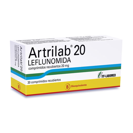 Artrilab 20 mg x 30 Comprimidos Recubiertos, , large image number 0