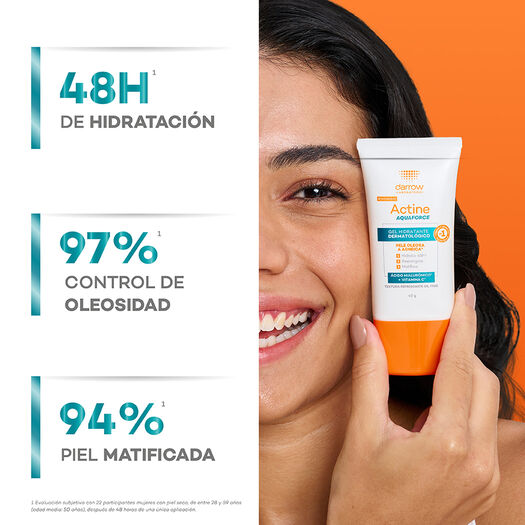 Darrow Actine Aquaforce Gel Hidratante Dermatológico 40Ml, , large image number 2