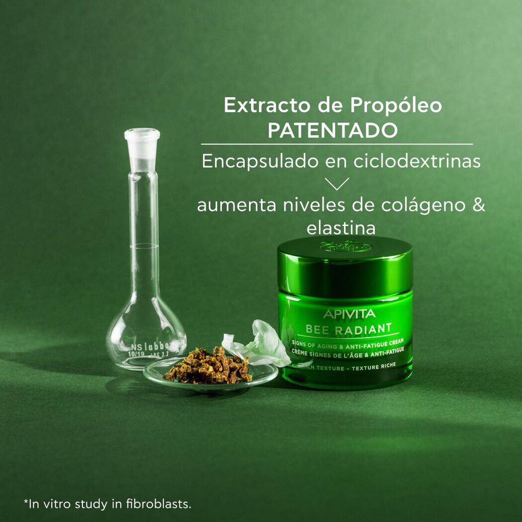 Crema Signos de la Edad & Anti-fatiga - Textura Rica 50ml Bee Radiant Apivita, , large image number 4