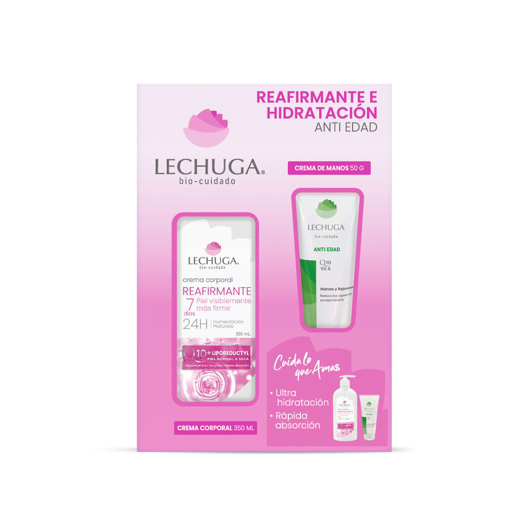 Pack Lechuga Crema Manos 50Ml+Corporal 350Ml, , large image number 0