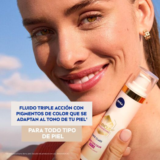NIVEA Luminous630® Fluido Anti-Manchas Tono Claro 40ml, , large image number 2