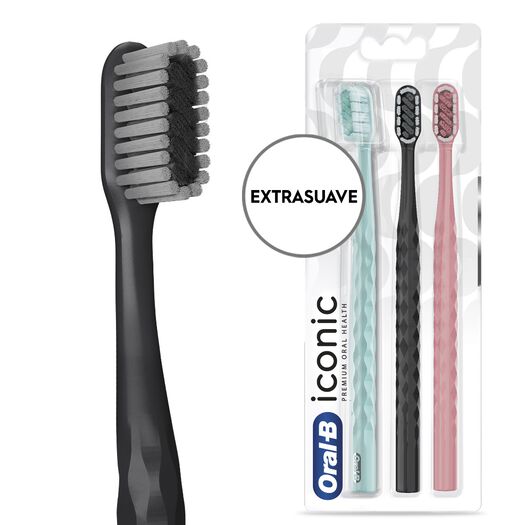 Cepillo de Dientes Oral-B  Iconic Premium, 3 Un, , large image number 0