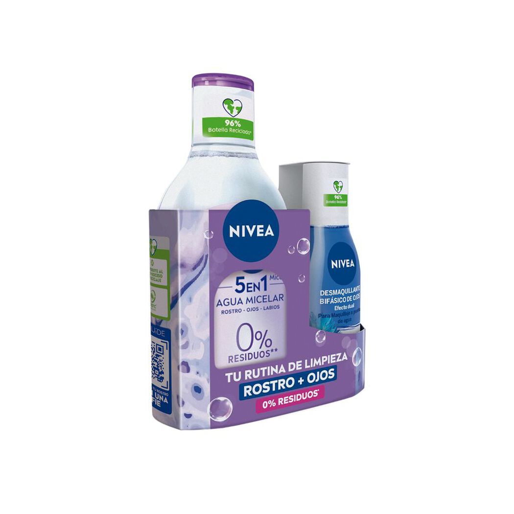 Agua Micelar Piel Sensible 400Ml + Bif&aacute;sico125Ml, , large image number 0