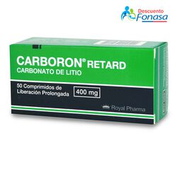 Carboron Retard 400 mg x 50 Comprimidos de Liberación Prolongada