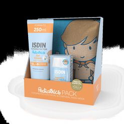 SET ISDIN Fotoprotección Facial y Corporal Pediatrics SPF50 + Toalla de Regalo