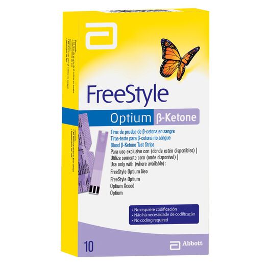 FreeStyle Optium B-Ketone x 10 Tiras De Prueba, , large image number 0