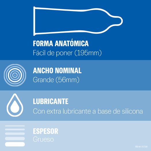 Durex Condones Extra Seguro 3 unidades, , large image number 2