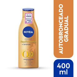 Crema Nivea Body Autobronceante Bronze Q10 400Ml