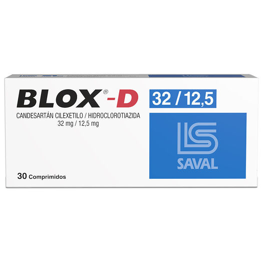 Blox-D 32 mg/12,5 mg x 30 Comprimidos, , large image number 0