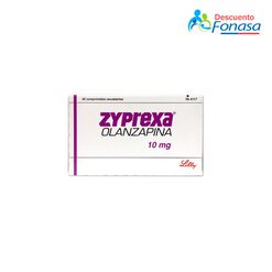 Zyprexa 10 mg x 30 Comprimidos Recubiertos