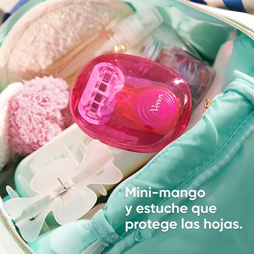 Máquina De Afeitar Recargable Venus Mini Care Snap Con Estuche Transportable, 1 Unidad, , large image number 2