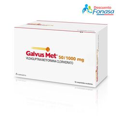 Galvus Met 50 mg/1000 mg x 56 Comprimidos Recubiertos
