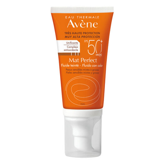 Avene Protector Solar Fluído Con Color Matificante Perfecto SPF 50+ x 50 mL, , large image number 0