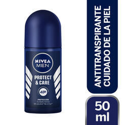 Desodorante Nivea Roll On Protect & Care Hombre 50 mL