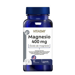 Vitaday Oxido De Magnesio 400 Mg 60 Tabletas