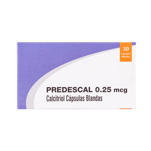 Predescal 0.25 mcg x 30 Cápsulas Blandas, , large image number 0